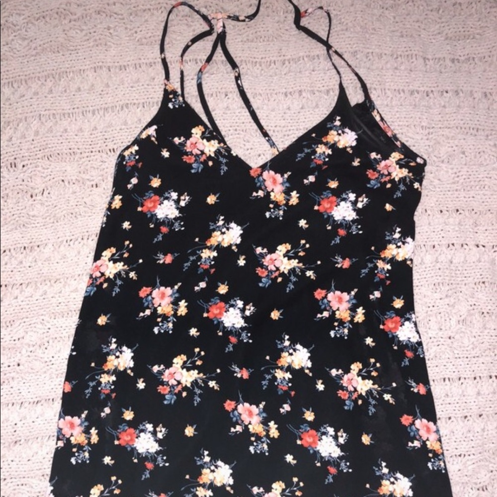 Short floral dress